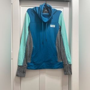 Blue PINK Pullover hoodie Size: XS